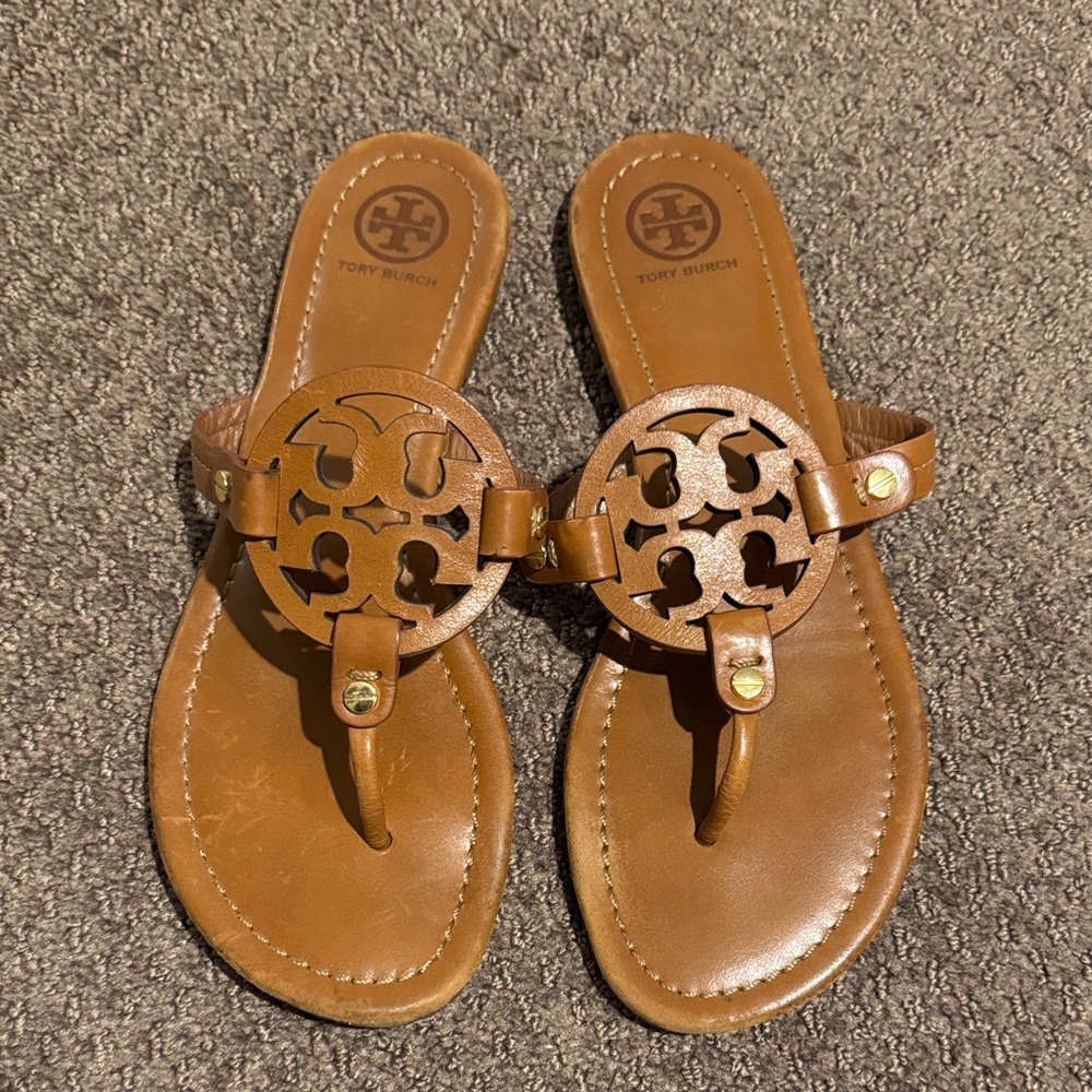 Tory Burch Brown Sandals - Picture 2 of 4